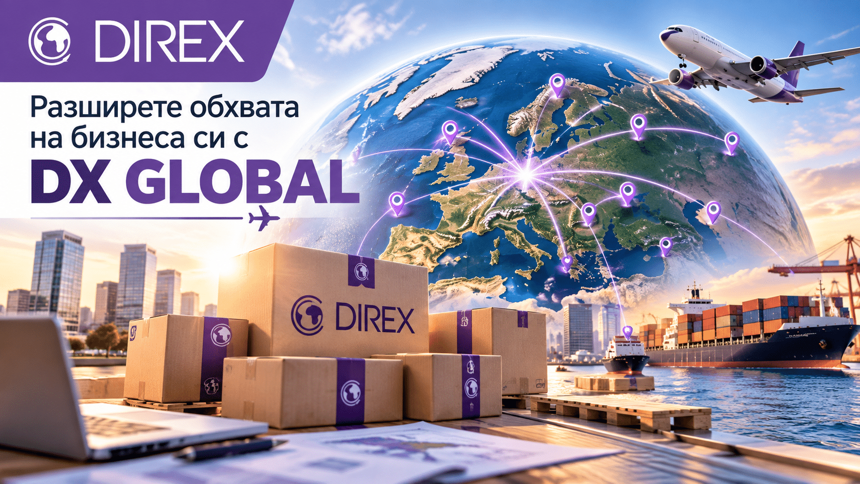 DIREX Глобална логистика и растеж